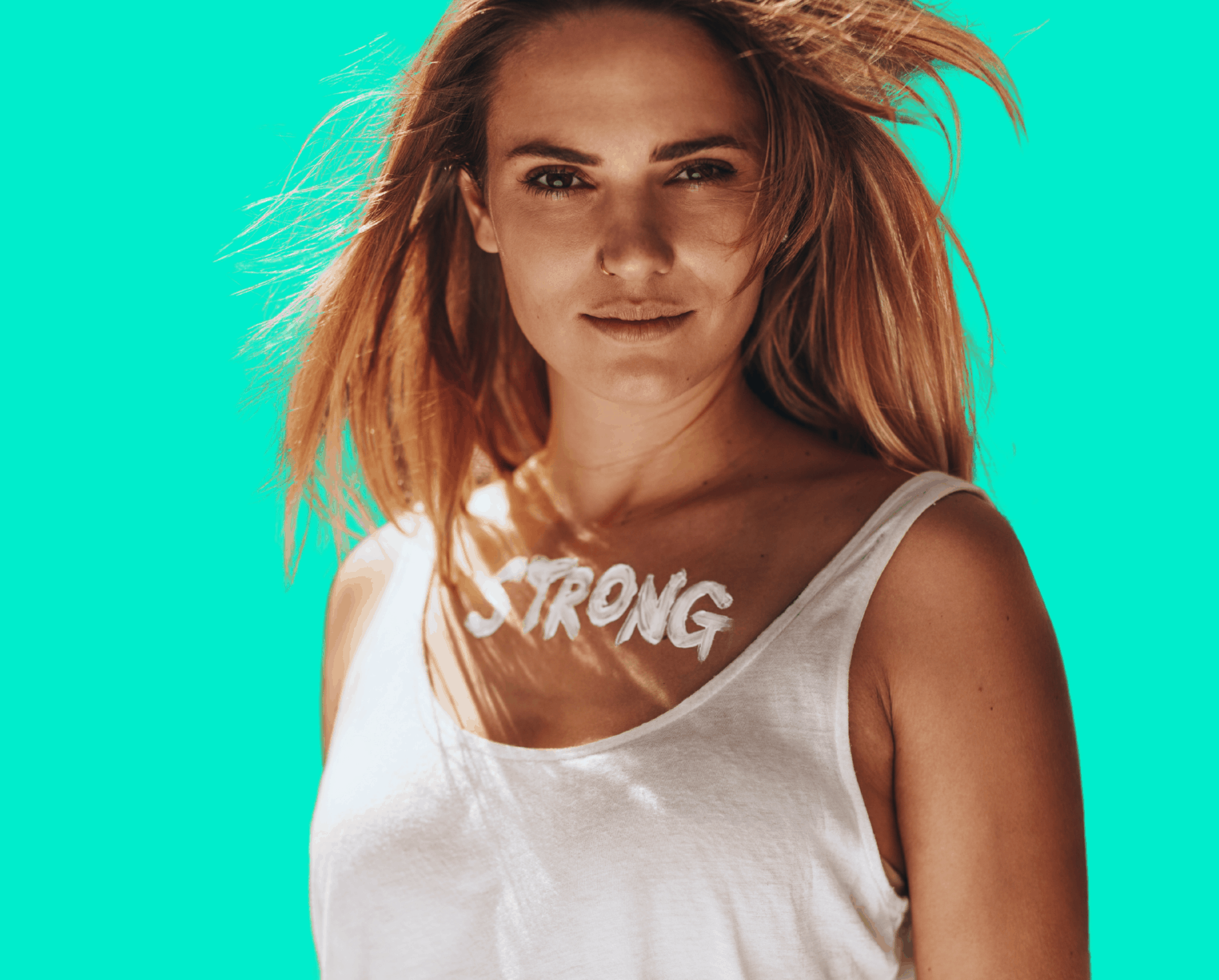 Femme forte et déterminée